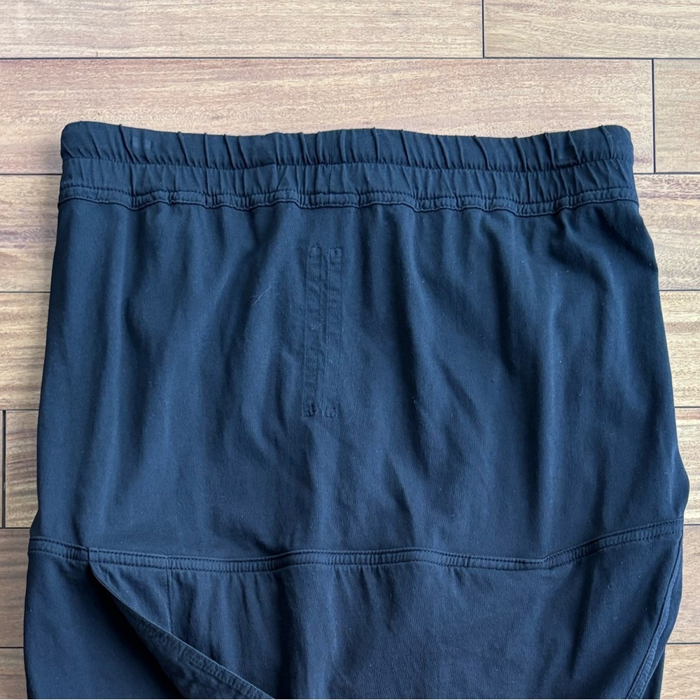 Rick Owens DRKSHDW drawstring skirt Black Soft Short Pillar Skirt - Picture 5 of 11